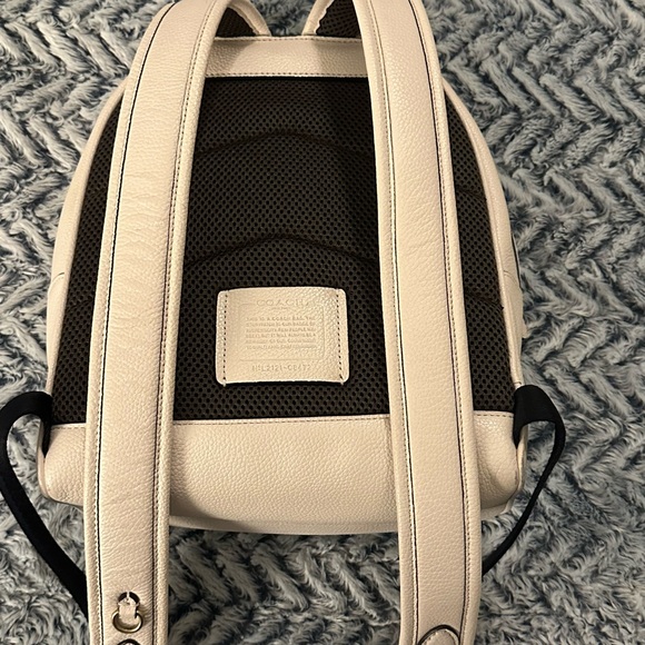 Coach Medium Charlie Backpack- White - Picture 6 of 6